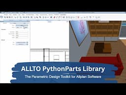 ALLTO Parametric PythonParts — Design without limits in Allplan!