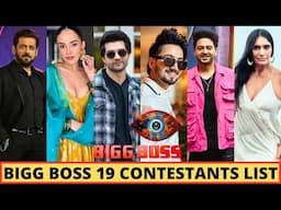Bigg Boss 19 Confirmed Contestants List, Bigg Boss 2025 Contestants Names, BB 19 House Tour