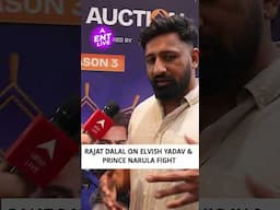 Rajat Dalal On Elvish Yadav VS Prince Narula At ECL Season 3 Auction