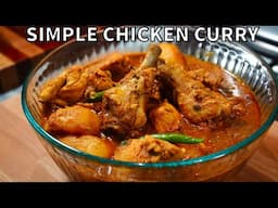SIMPLE & LIGHT CHICKEN CURRY (MOM’S CHICKEN CURRY RECIPE)