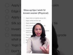 Glow up tips every girl needs to know!