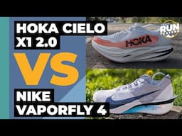Hoka Cielo X1 2.0 Vs Nike Vaporfly 4 | We compare the two lightweight super shoes