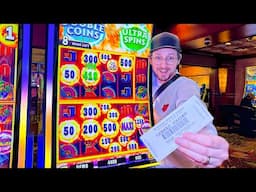 Convertí $88 en CIENTOS DE DÓLARES!! Hoy es mi día de suerte en Las Vegas!!