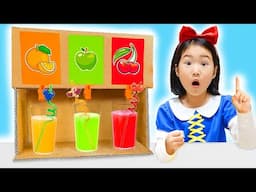 Boram plays with sweet machine - Useful stories for kids