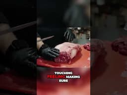 How Chef Ara Malekian Trims the World Class #texasbrisket at Harlem Road Texas BBQ #shorts