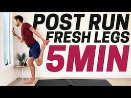 UNLOCK Fresh Legs: Your 5 Minute Post Run Recovery Secret!