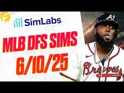RotoGrinders SimLabs First Look for MLB DFS! (6/10/25)