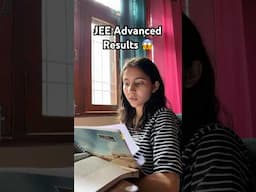 *JEE ADVANCED RESULTS* 2025 ⭐️ #result #jee