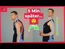 Sag dem Rundrücken Lebewohl – Mit dieser Übung zu einer aufrechten Haltung!