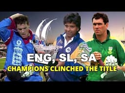 Sri Lanka Clinched The Title 🏆 | Emirates Triangular Series 1998 | First Coloured Kits In England