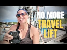 HAULING OUT a 48' CAT on a TRAILER | SailAway 303
