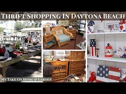 Thrift Shopping Trip for Vintage Decor @ Port Orange Vintage & Thrift Boutique and Flea Market!!