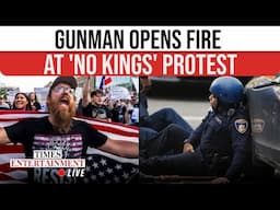 'No Kings' PROTEST LIVE: Armed Man Opens Fire At Melania Anti-Trump Rally | Utah LIVE