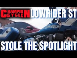 SHOWED UP ON A LOW RIDER ST & STOLE THE SPOTLIGHT
