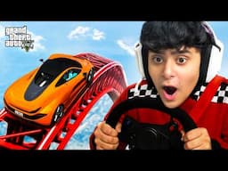 GTA 5 IMPOSSIBLE STUNTS ON GAMING WHEEL