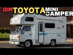 Toyota Diesel Camper From Japan has SMART layout: Toyota Camroad Liberty Motorhome POV Walkthrough