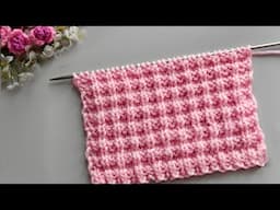 Knit Simplest Stitch Pattern/ सबसे आसान पर खूबसूरत बुनाई