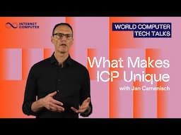 Why ICP is Unique: Native Bitcoin, Web3 Scalability & Onchain AI with Jan Camenisch