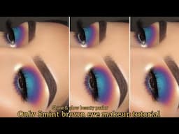 Only 5mint main new glamorous viral valima eyes makeup tutorial | bridal eye makeup tips|shine&glow