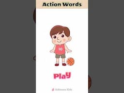 Actions Words for Kids