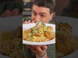 15 Minute Chicken Scampi! #chickenscampi #chickenpasta #15minuterecipe