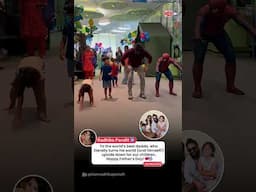 Flips, fun, and fatherhood goals: #yash being the ultimate superhero dad | #family #fun #viral