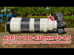 Will this work? Sony 200-600mm with speedbooster