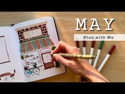 PLAN WITH ME | May Bullet Journal Setup 🏠