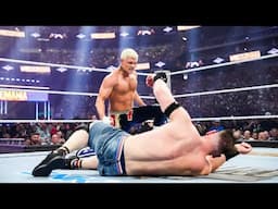 WWE WRESTLEMANIA 41 Cody Rhodes vs. John Cena - Undisputed WWE Championship Match
