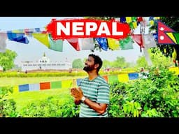 𝗡𝗘𝗣𝗔𝗟 Land Border Crossing & Birth Place of Gautam Buddha | Lumbini Nepal