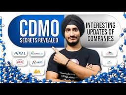 Interesting Updates Of CDMO Companies| CDMO Secrets Revealed