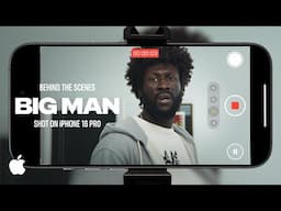 Shot on iPhone 16 Pro | Big Man - Behind The Scenes | Apple