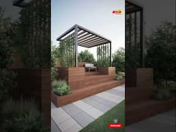 Best Pergola Design for Covered Deck Ideas #ytshorts #fyp #pergola #covereddeck