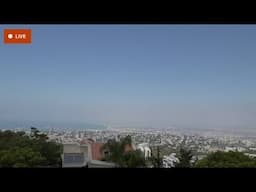 View of Haifa skyline after Iranian missile barrage