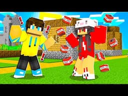 ERICAZINHA MALVADA APARECEU NO MEU MUNDO DO MINECRAFT!