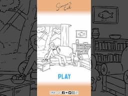 A Day in the Life of a Cat 🐾 | Simon's Cat Extra | Short Comp #shorts