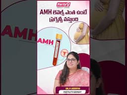 Low AMH? Can You Still Get Pregnant? || Best Fertility Center || Ferty9 #shorts #trending #ytshorts