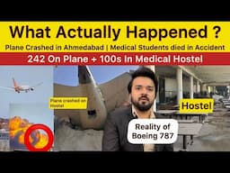 All 242 onboard Dead in Ahmedabad plane crash Full Reality what happened?| Boeing 787 crash story