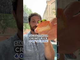 Always Order the Crispy Rice! #SummerOnShorts