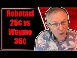 Tesla Robotaxi & CyberCab DEEP DIVE Comparison with Waymo Cost and Service