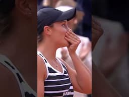 Barty's PRICELESS reaction to Roland Garros win - French Open 2019 #SBS50