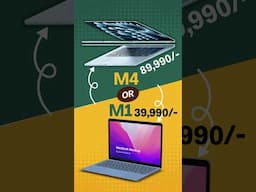 MacBook Air M1 vs MacBook Air M4 on 2025 #shorts