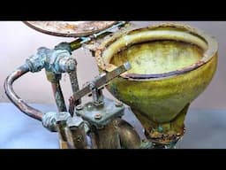Disgusting 1930s Marine Boat Toilet Restoration - Will it Ever Flush Again?!