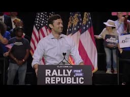 "This is why things don't work for ordinary people." Ossoff from Atlanta