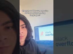 Stack overflow is my memory 🤣