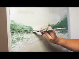 Letting Go, From Safe to Soulful -  My Abstract Landscape Journey