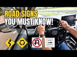 PASS YOUR DMV TEST FAST–ROAD SIGNS 2025