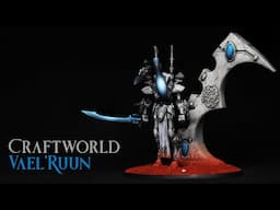 Creating Aeldari Craftworld Vael’Ruun – How to Paint Grimdark Battle-Worn White Eldar Armor