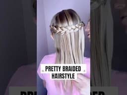 PRETTY BRAIDED HAIRSTYLE | Audrey and Victoria #hairstyle PRODUCTS USED IN DESCRIPTION BELOW ⬇️
