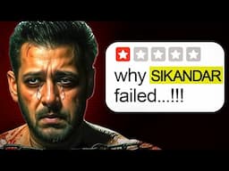Why SIKANDER FLOP at the Box Office? THE END OF SALMAN KHAN?
